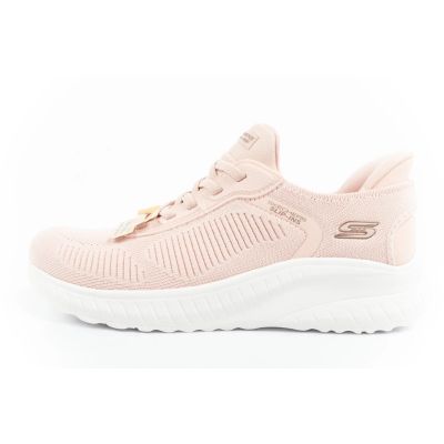 11. Buty Skechers Bobs Squad sneakersy Slip-ins W 117497/LTPK