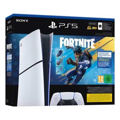 5. Sony PlayStation 5 Digital Edition - Fortnite Flowering Chaos Bundle 825 GB Wi-Fi Czarny, Biały