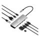 7. Port Designs 900164 stacja dokująca Przewodowa USB 3.2 Gen 1 (3.1 Gen 1) Type-C Stal nierdzewna