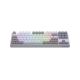 2. HATOR Rockfall 3 TKL Wireless klawiatura Uniwersalne USB + RF Wireless + Bluetooth QWERTY Angielski Biały
