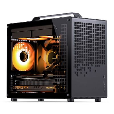 2. Obudowa Jonsplus MATX Uchwyt Case Z20 - czarny