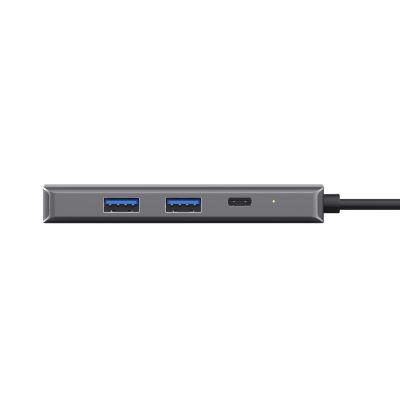 7. Multi-Port Adapter Trust DALYX 6-IN-1 USB-C Silver