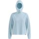 Bluza damska ODLO Mid layer hoody CUBIC niebieska