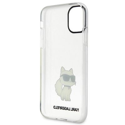 21. Etui Karl Lagerfeld Ikonik Choupette na iPhone 11 / Xr - przezroczyste