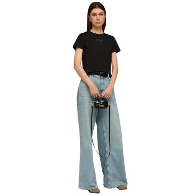 5. Koszulka damska Puma ESS Script Tee czarna 691760 01