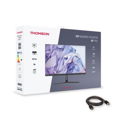 6. Thomson M24FB2Y14, monitor 24 cali, FHD, 100 Hz