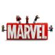 4. LEGO MARVEL SUPER HEROES 76313 Logo MARVEL z minifigurkami