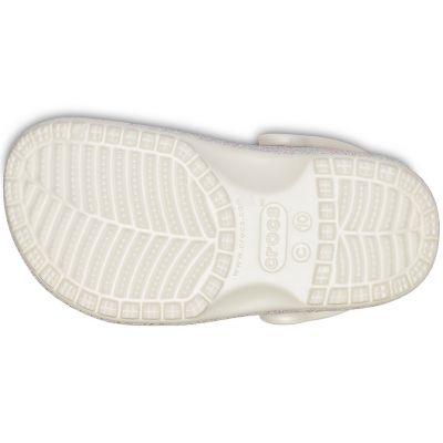 5. Klapki Crocs Classic Glitter Clog Jr 205441 159