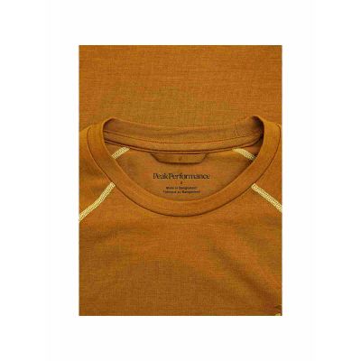 4. Koszulka Termiczna PEAK PERFORMANCE Magic Crew Wool-blend Baselayer Women brązowy