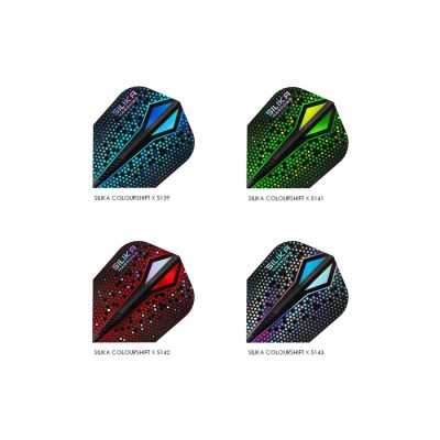 8. Piórka Harrows Silika Colourshift X