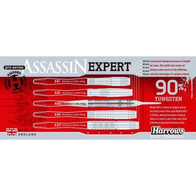 7. Rzutki Harrows Assassin Expert 90% Softip HS-TNK-000013220