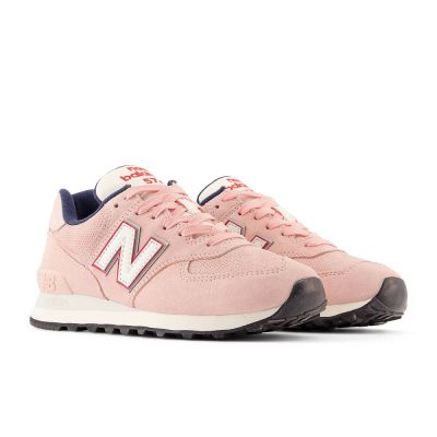 4. New Balance damskie buty sneakersy WL574YP2 - różowe