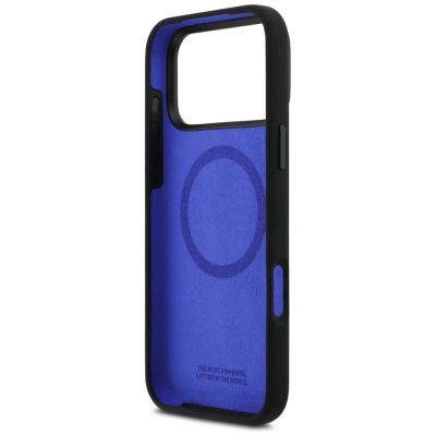 7. Etui BMW M Silicon Logo MagSafe na iPhone 17 Pro Max - czarne