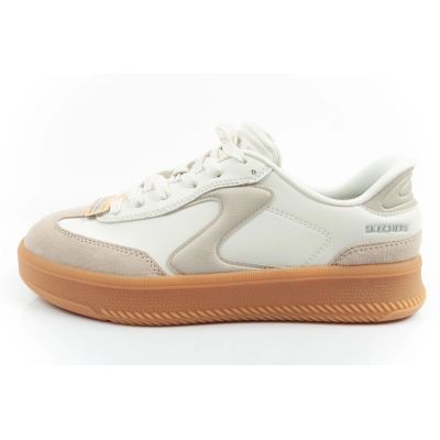 2. Skechers buty sportowe sneakersy damskie Lifted Luxe ecru białe Slip-Ins