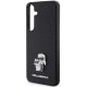 6. Etui Karl Lagerfeld Saffiano Karl&Choupette Metal Pin na Samsung Galaxy S24+ - czarne