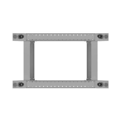 8. Open Rack 19 cali 42U 600x800 szary Lanberg