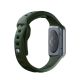 6. Pasek silikonowy 3mk Silicone Watch Strap do Apple Watch 42 / 44 / 45 / 49 mm - zielony