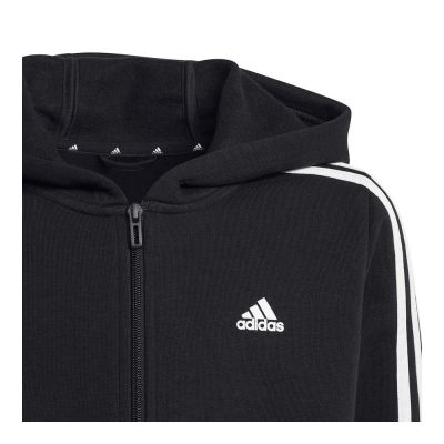 3. Bluza adidas 3 Stripes FL Full-Zip Hoody Jr HR6331