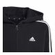 3. Bluza adidas 3 Stripes FL Full-Zip Hoody Jr HR6331