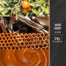 Świeca średnia WHITE HONEY WOODWICK