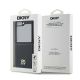 8. Etui DKNY Leather Metal Stack Logo na Samsung Galaxy Z Flip 6 - czarne