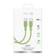 3. Kabel Puro ICON USB-C - USB-C 1,5m - zielony