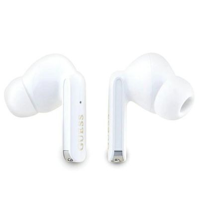 3. Słuchawki Bluetooth TWS Guess Glitter Gradient ze stacją dokującą - fioletowe