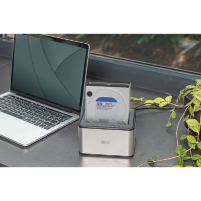 2. Digitus Stacja dokująca USB 3.0 z dwoma dyskami twardymi SATA 2,5"/3,5
