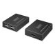 9. Przedłużacz (extender) po skrętce kat.6 USB 2.0 do 150m, 4x USB-A do 480 Mbps, 1x RJ45 (Gigabit Ethernet) - zestaw (odbiornik/nadajnik)