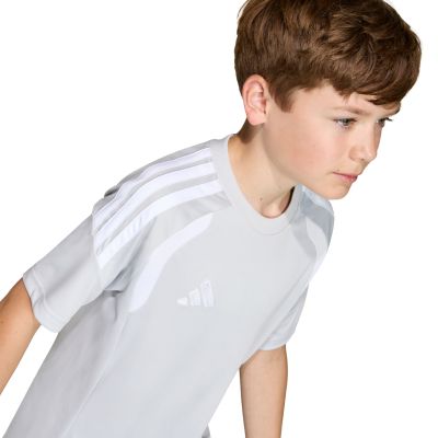 6. Koszulka dla dzieci adidas Tiro 26 League Jersey jasnoszara KB1324
