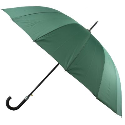2. PARASOL DŁUGI PÓŁAUTOMATYCZNY 16 ŻEBER ZIELONY SEMI LINE
