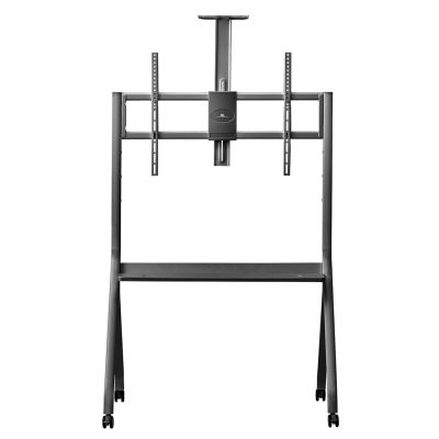 16. MACLEAN WÓZEK DO TV, PÓŁKA NA KAMERĘ, NA KÓŁKACH, 55-100", MAX. OBCIĄŻENIE 120KG/10KG PÓŁKA, MAX. VESA 900X600 MC-114 B
