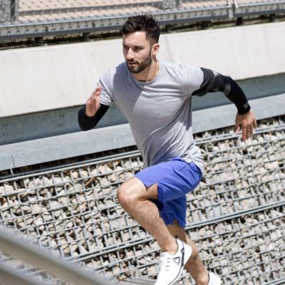 4. Rękawy kompresyjne Reebok Rrsl-13025