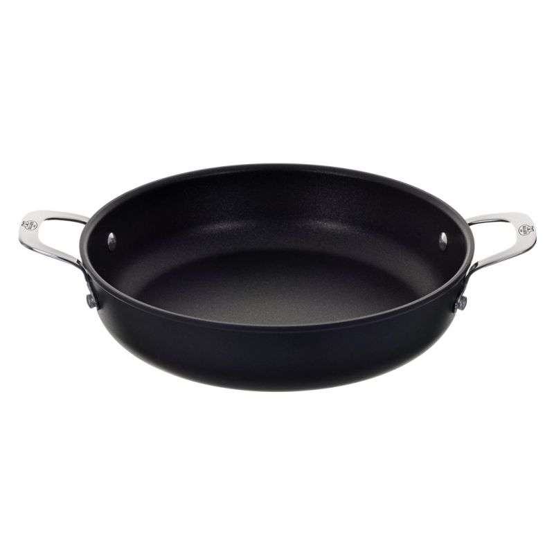 2. Patelnia BALLARINI Alba głęboka z 2 uchwytami tytanowa 28 cm ALBG3ED.28D