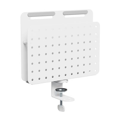 Activejet Organizer na biurko APB-006W. Obrotowa tablica perforowana z organizatorem pionowy. Kolor szaro biały.