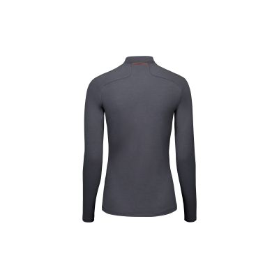 5. Koszulka rowerowa POC W's Layer Merino Mock Neck Jersey szara