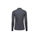 5. Koszulka rowerowa POC W's Layer Merino Mock Neck Jersey szara