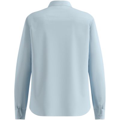 3. Koszula z długim rękawem damska ODLO Shirt l/s ESSENTIAL niebieska