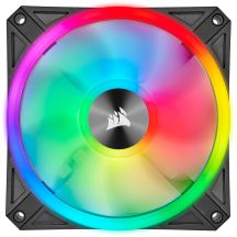 Wentylator Corsair iCUE QL140 RGB PWM - 140mm, czarny