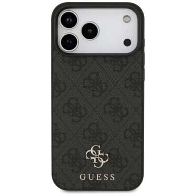 3. Etui Guess 4G Small Classic Logo MagSafe na iPhone 17 Pro Max / 18 Pro Max - czarne