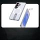 3. Etui Hybrid Armor X na Samsung Galaxy A57 z podstawką kompatybilne z MagSafe - przezroczyste