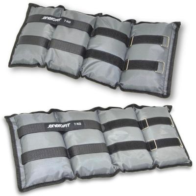 11. OBCIĄŻENIE NA PRZEGUBY SZARE 14KG (2x7KG) ENERO FIT