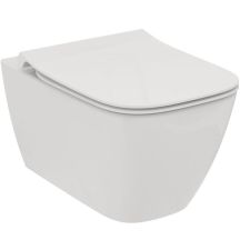 TOILET HUNG ILIFE RIML WITH COVER WHITE