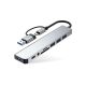 2. Adapter Tech-Protect HB06 HUB Adapter 8w1 TYP-C + USB2.0 + USB3.0 + SD/TF + AV3.5 - szary