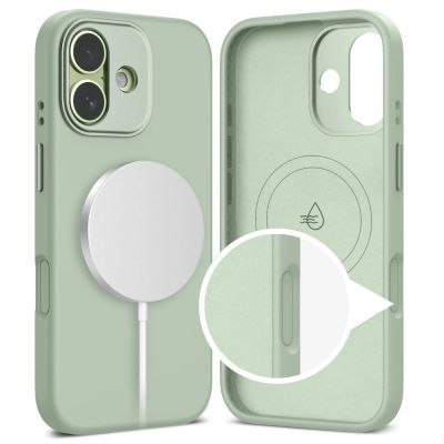 2. Etui Tech-Protect Uniq MagSafe na iPhone 17 - zielone
