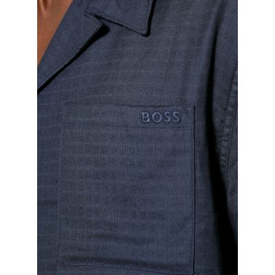 2. Koszula plażowa BOSS Vida_Shirt BLU (50540154-413)