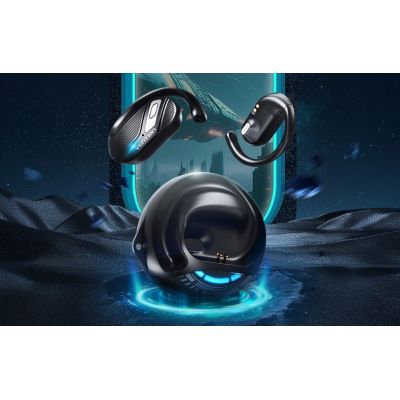 3. Słuchawki bezprzewodowe Vention OpenBeat z otwartą konstrukcją BT 5.4 czarne