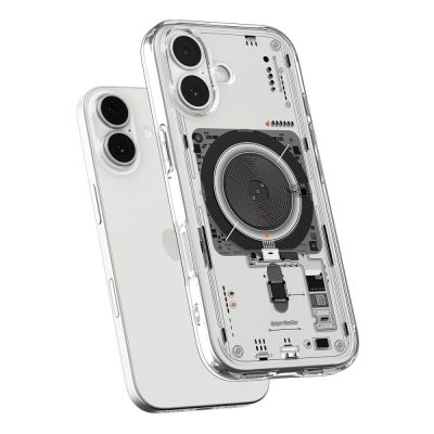 5. Etui Spigen Ultra Hybrid MagSafe na iPhone 17 Neo One - przezroczyste