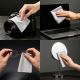 8. Ściereczka do ekranu Tech-Protect Polishing Cloth z mikrofibry na laptop Laptop 13 - 14" - szara