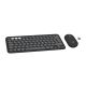 6. Logitech 920-012239 klawiatura Dołączona myszka Uniwersalne RF Wireless + Bluetooth QWERTY Amerykański międzynarodowy Grafitowy